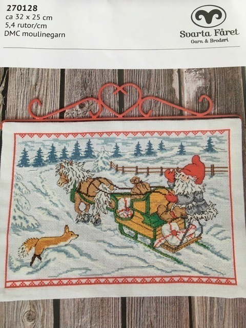 Ristipistomalli Jouluinen rekiretki