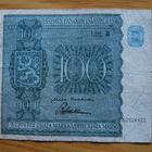 Sota-ajan seteli 100 markkaa 1945 Suomen pankki - pikkukuva 1
