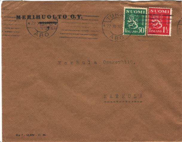 FIRMAKUORI TURKU MERIHUOLTO