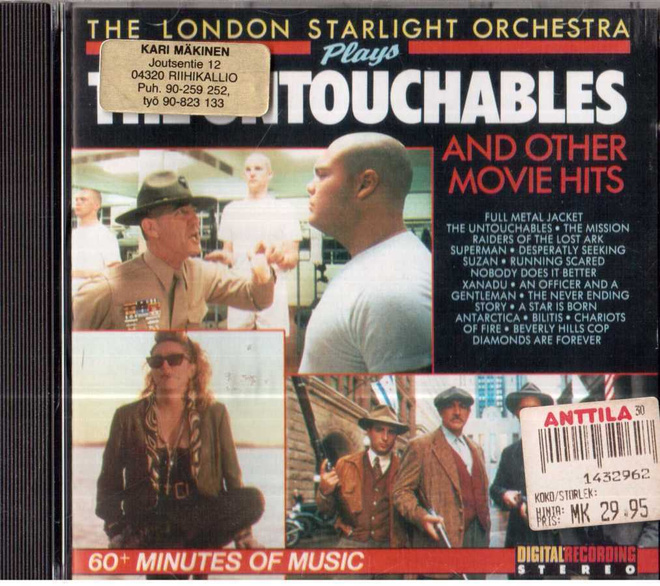 THE UNTOUCHABLES AND OTHER MOVIE HITS