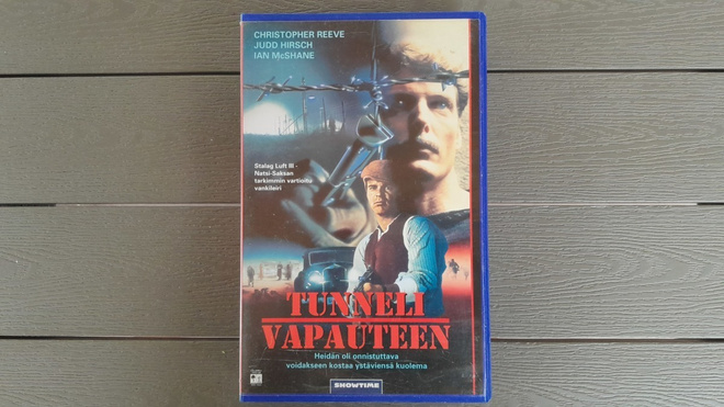 VHS: Tunneli Vapauteen / The Great Escape (Christopher Reeve
