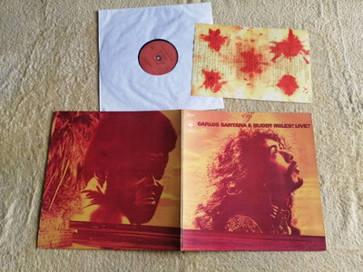 CARLOS SANTANA & BUDDY MILES - Live LP