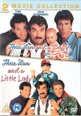 UUSI Kolme miestä ja baby / Kolme miestä ja pikkuneiti 2 DVD