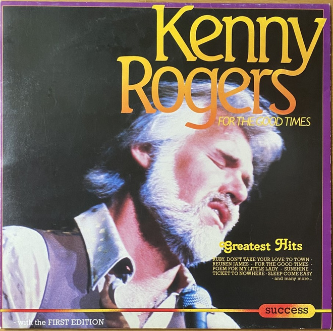 LP Kenny Rogers - For The Good Times: Greatest Hits (1989)