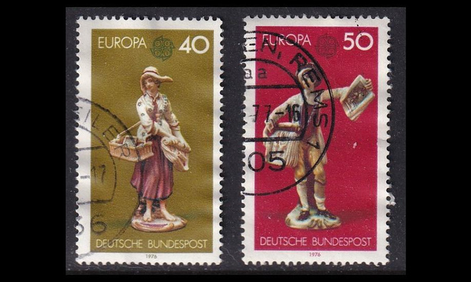 Saksa 890-1 o Europa taidekäsitöitä (1976)