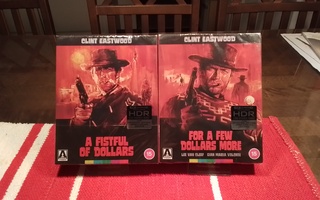 A Fistful of Dollars ja For a Few Dollars More  4k Ultra-HD