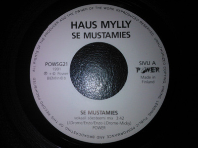 Hausmylly : Se Mustamies - 7"