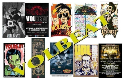 VOLBEAT --- postikorttisetti   (Upea Lahja!) #1