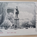 Stockholm, Karl' XII's torg, talvikuva, p. 1902 Englantiin - pikkukuva 1