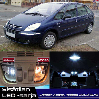 Citroen Xsara Picasso Sisätilan LED-sarja 12-osa