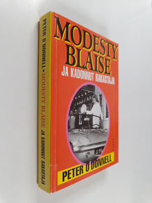 Peter O'Donnell : Modesty Blaise ja kadonnut rakastaja