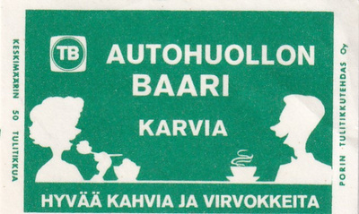 Karvia, Autohuollon  Baari   b547