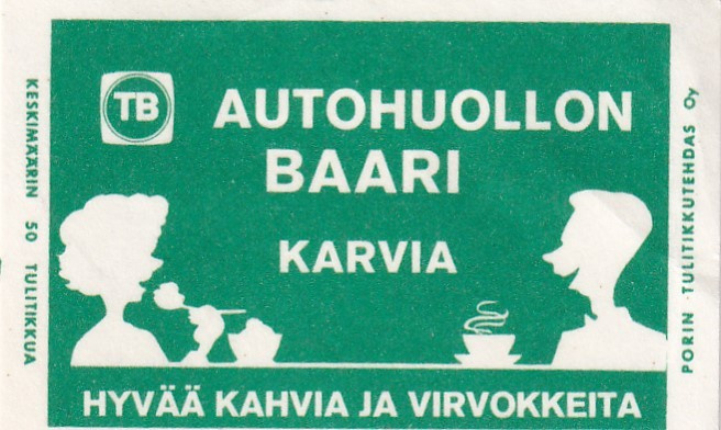Karvia, Autohuollon  Baari   b547