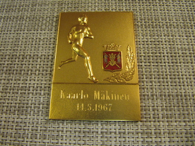 Mitali Kaarlo Mäkiselle 75  V 14.5.1967.