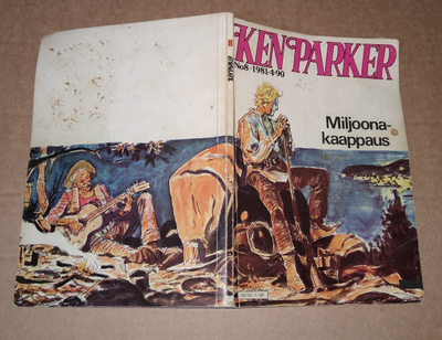 KEN PARKER NUMERO 8 1981 SARJAKUVALEHTI
