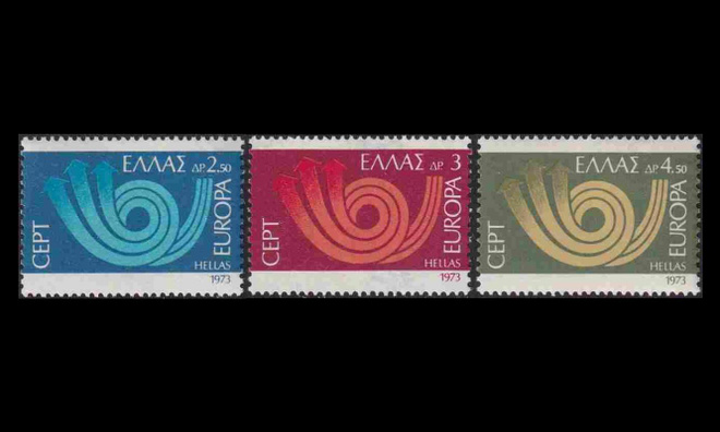 Kreikka 1147-9 ** Europa (1973)
