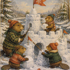 Majavat rakentavat lumilinnaa - pikkukuva 1
