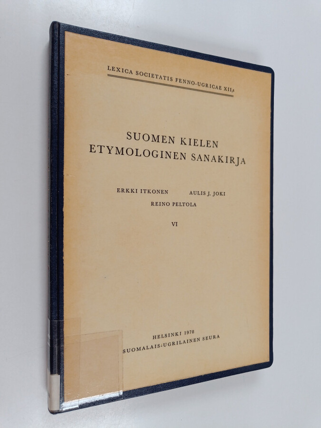 Suomen kielen etymologinen sanakirja 6