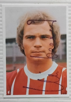 Uli Hoeness B.Munchen signed