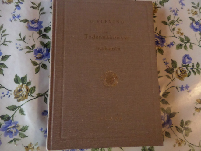 g elfving todenäköisyyslaskenta    1