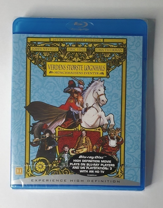 Paroni von Münchausenin seikkailut (BluRay) - UUSI