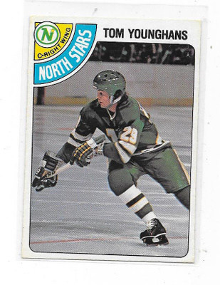 1978-79 OPC #295 Tom Younghans , Minnesota North Stars RC