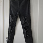 Mustat Missguided Rock Rebel Farkut - koko 42 / L - pikkukuva 5