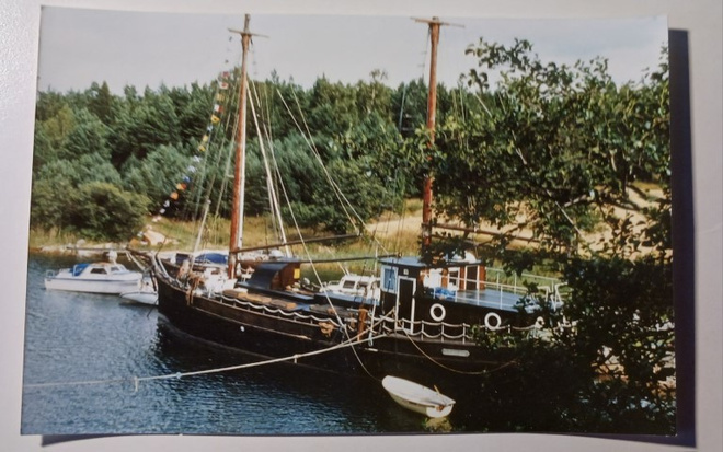 Parainen, Houtskär, ravintolalaiva Astrea, veneitä, ei p.