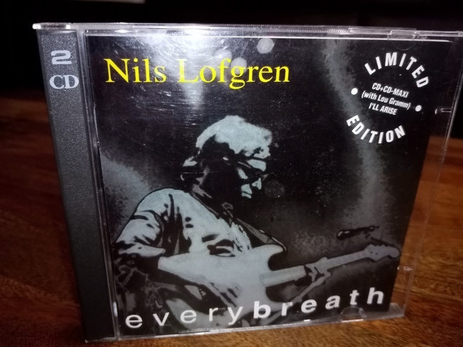 2CD Nils Lofgren :  everybreath ( SIS POSTIKULU)