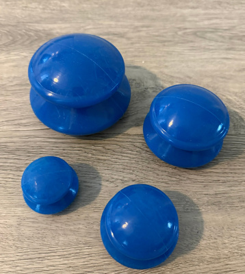 Vakuumihierontakupit TherapyBubbles, 4 kpl