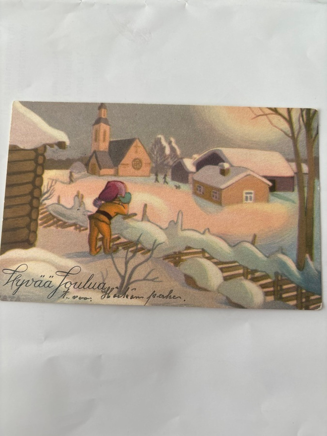 Postikortti 1940-luvulta