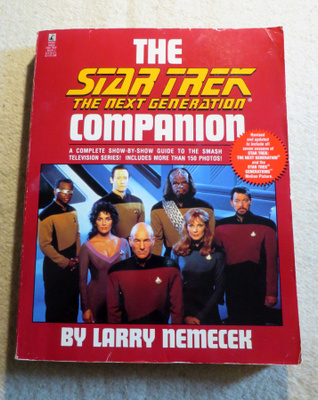 STAR TREK Next Generation Companion / Episode guide KIRJA