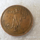10  penniä  1907  kulkematon.  tasaisesti  patinoitunut . - pikkukuva 2