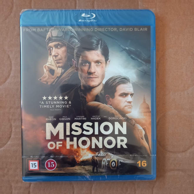 Mission of honor Nordic blu-ray