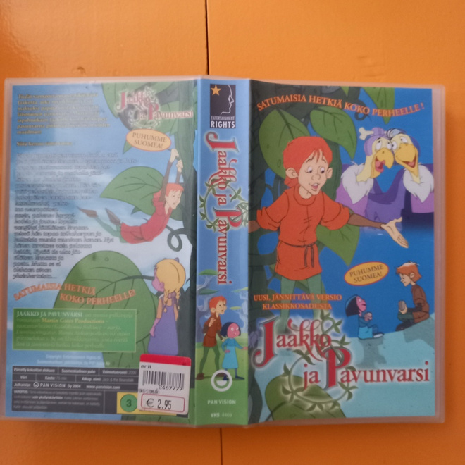 Jaakko ja pavunvarsi [VHS]
