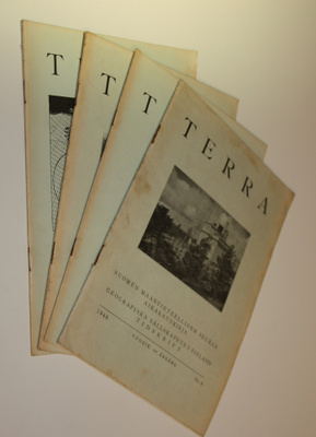 Terra 1948 vuosikerta 1-4 : Suomen maantieteellisen seura...