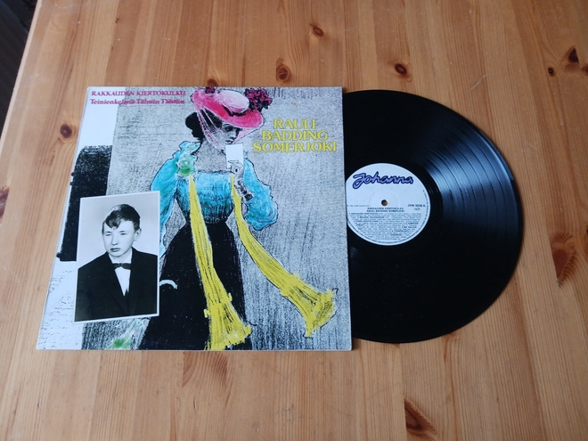 Rauli Badding Somerjoki – Rakkauden Kiertokulku lp orig -84
