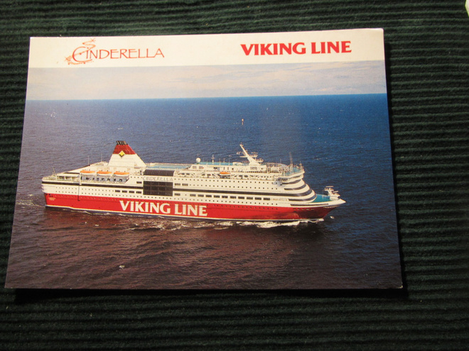 Viking Line .Cinderella. Laivapostikortti
