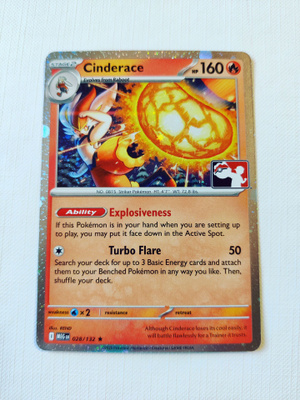 Cinderace Holo - Prize Pack Series 8
