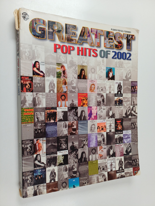 Greatest pop hits of 2002 : Piano - Vocal - Chords