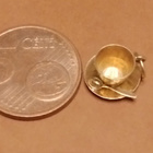 Kaffekuppi riipus 18K - pikkukuva 2
