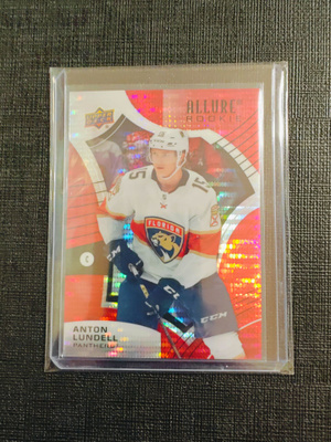 Anton Lundell - 21-22 UD Allure Rookie Red Rainbow