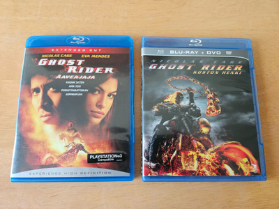Ghost Rider + Ghost Rider: Koston henki (2 x Blu-ray + DVD)
