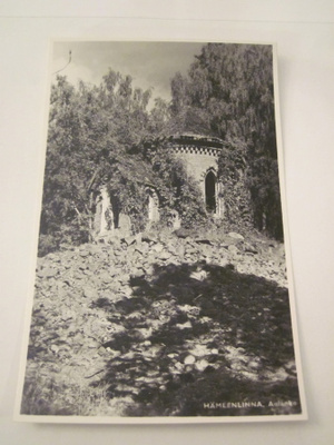 VANHA Postikortti Hämeenlinna 1950-l Alkup.Mallikappale
