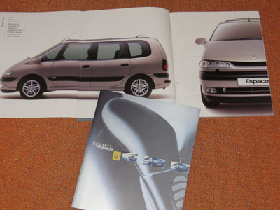 2001 Renault Espace PRESTIGE esite - 102 sivua !!