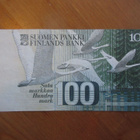 100 markkaa Sibelius (1986) N:o 524130967 (Litt. A) - pikkukuva 3
