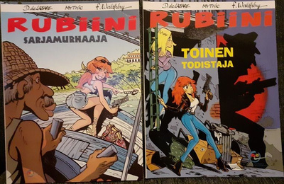 Paketti Rubiini -sarjakuva-albumeita (2 kpl)