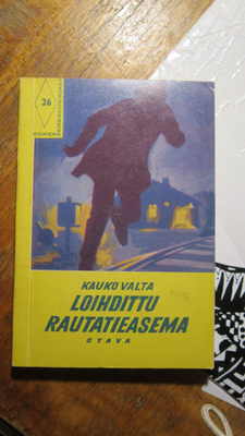 Kauko Valta Loihdittu rautatieasema 1960 2p.