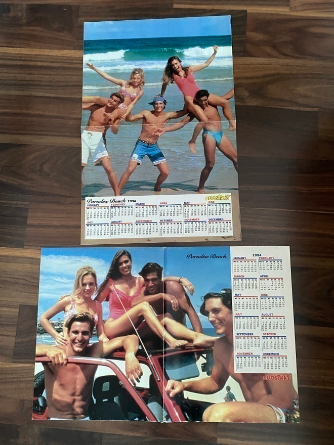 Paradise Beach tv-sarjan julisteet