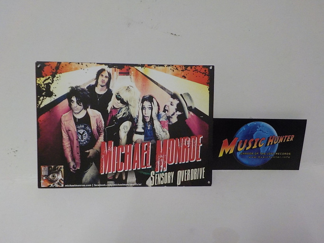 MICHAEL MONROE - SENSORY OVERDRIVE PROMOKORTTI NIMMARILLA!